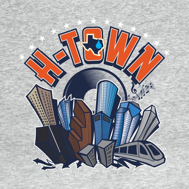H-TOWN music by Jay's Tees